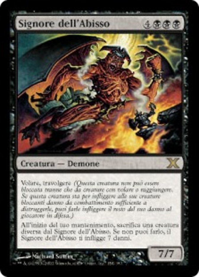 Lord of the Pit, Tenth Edition Card Art