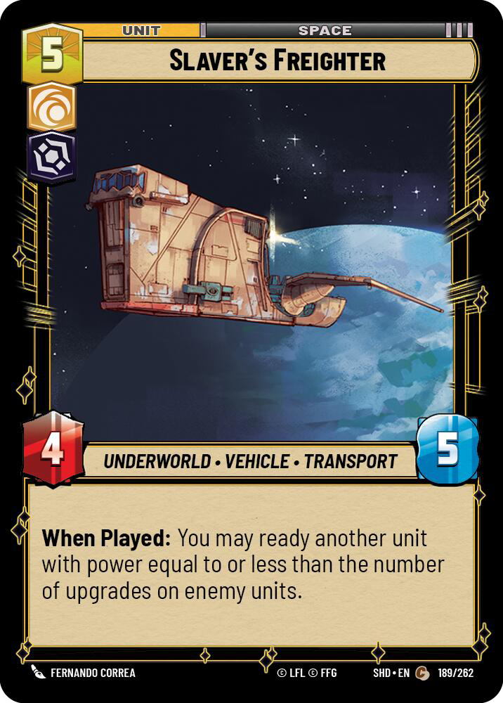 Slaver's Freighter - Foil