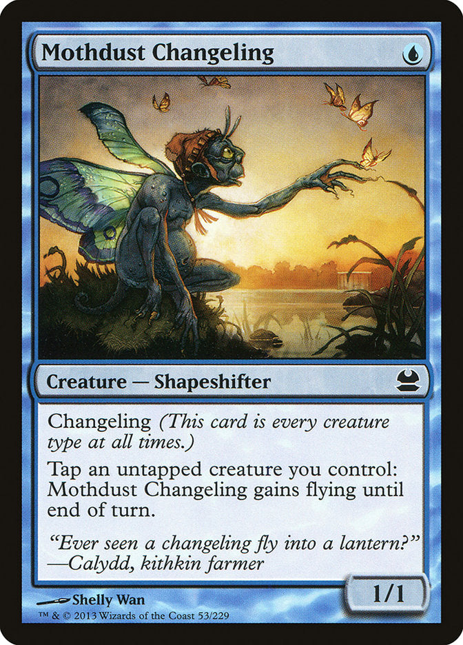 Mothdust Changeling, Modern Masters Card Art