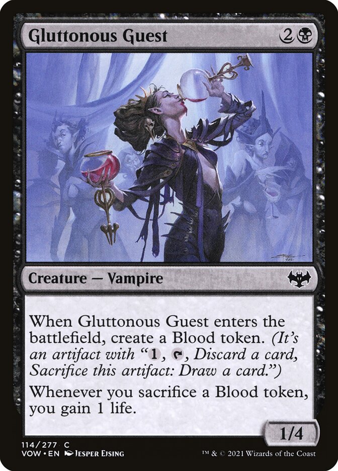 Gluttonous Guest, Innistrad: crimson vow Card Art