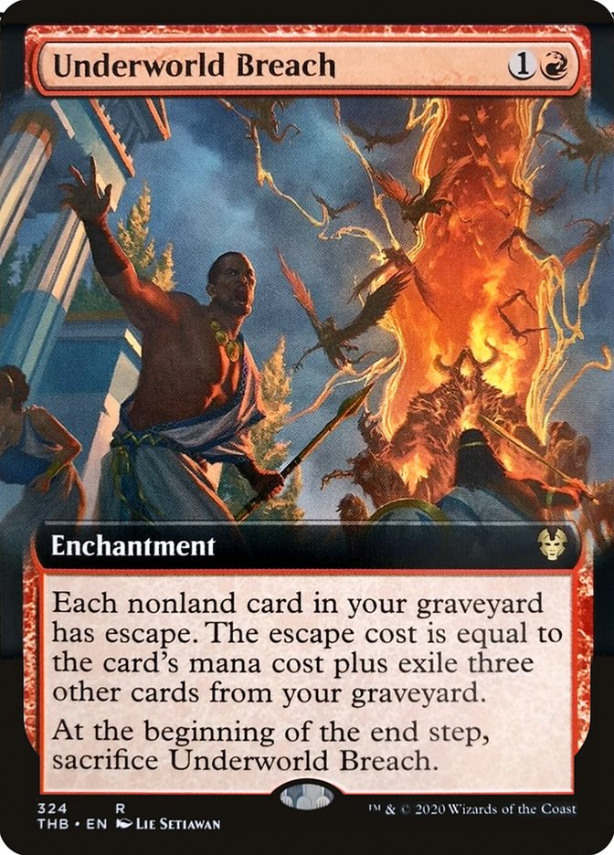 Underworld Breach, Theros beyond death Card Art