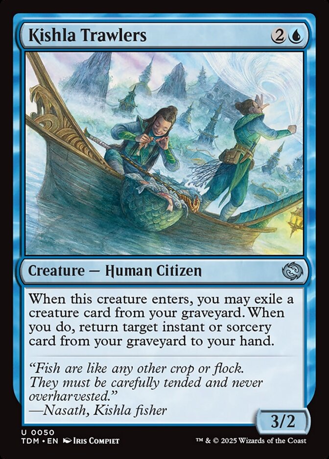 Kishla Trawlers, Tarkir: dragonstorm Card Art
