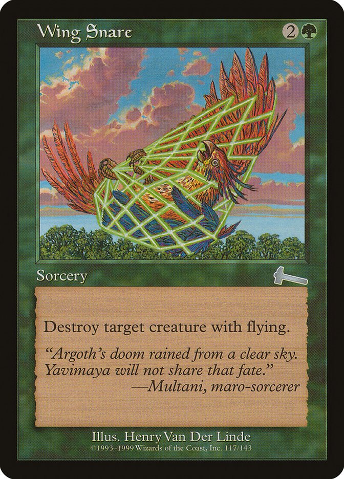 Wing Snare, Urza's legacy Card Art