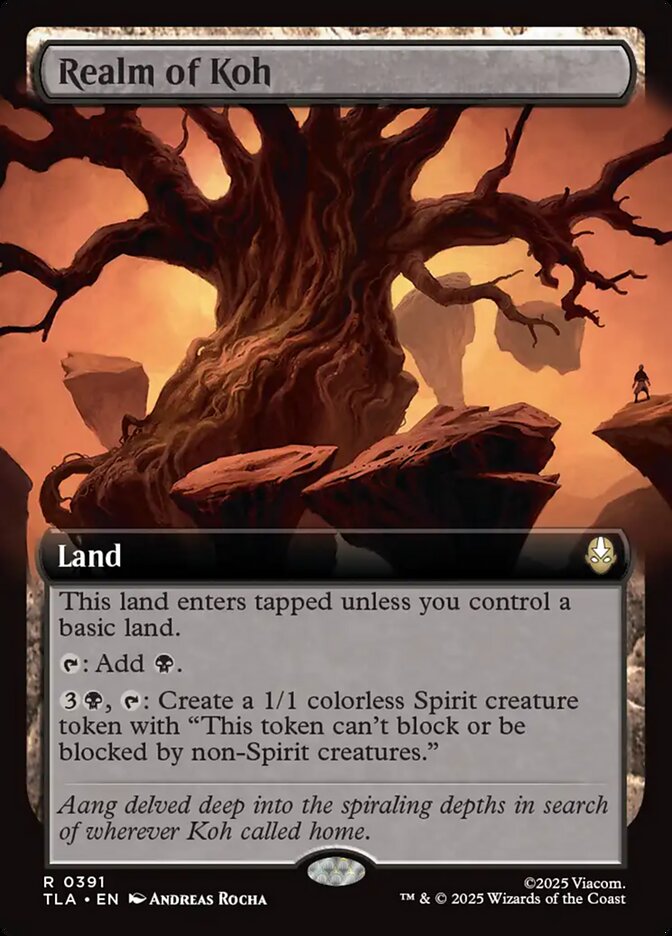 Realm of Koh, Avatar: The Last Airbender Card Art