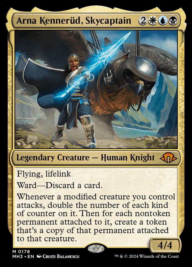 Arna Kennerüd, Skycaptain, Modern Horizons 3 Card Art