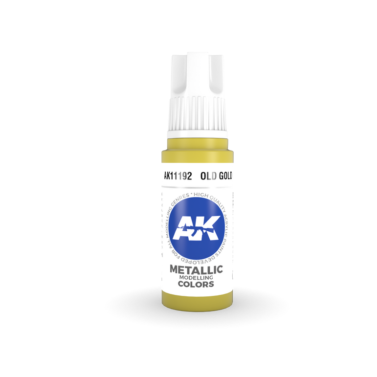 AK Interactive - 3GEN Acrylics - Old Gold AK11192