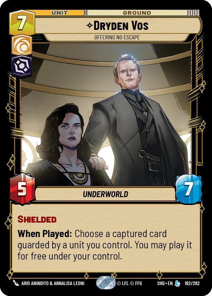 Dryden Vos, Offering No Escape