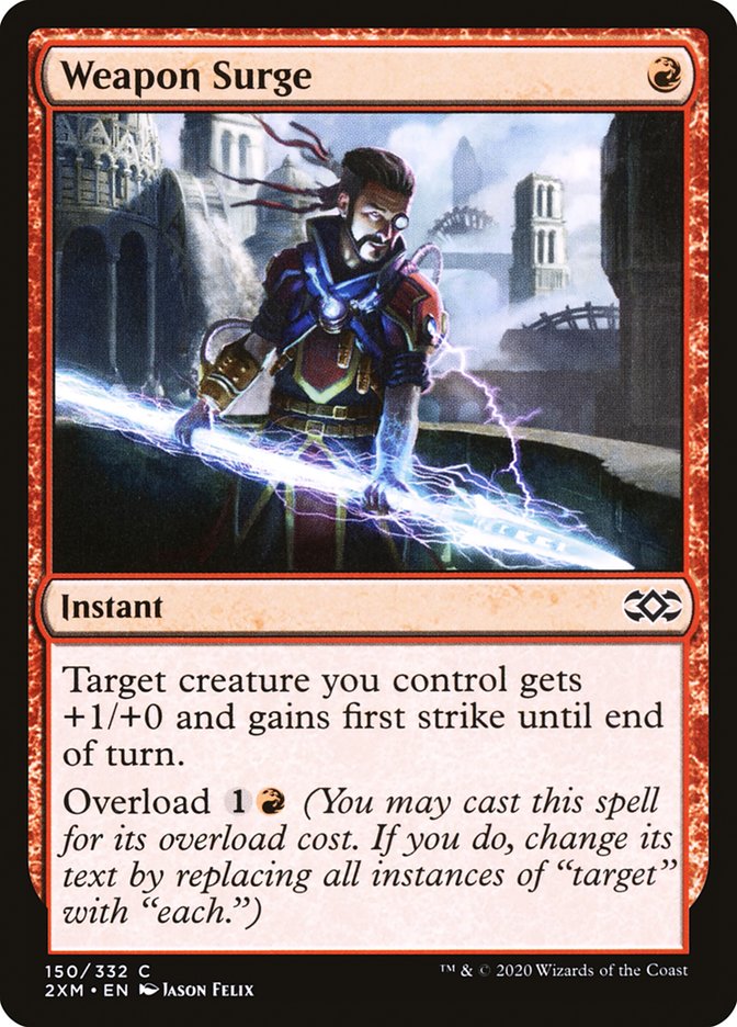 Weapon Surge, Double masters Card Art