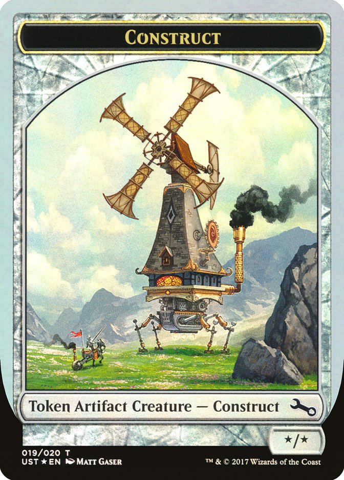 Construct, Unstable Tokens Card Art