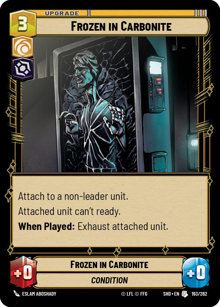 Frozen in Carbonite - Foil