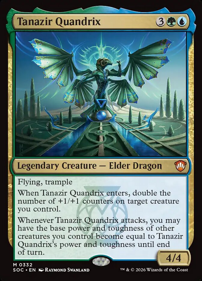 Tanazir Quandrix, Secrets Of Strixhaven Commander Card Art