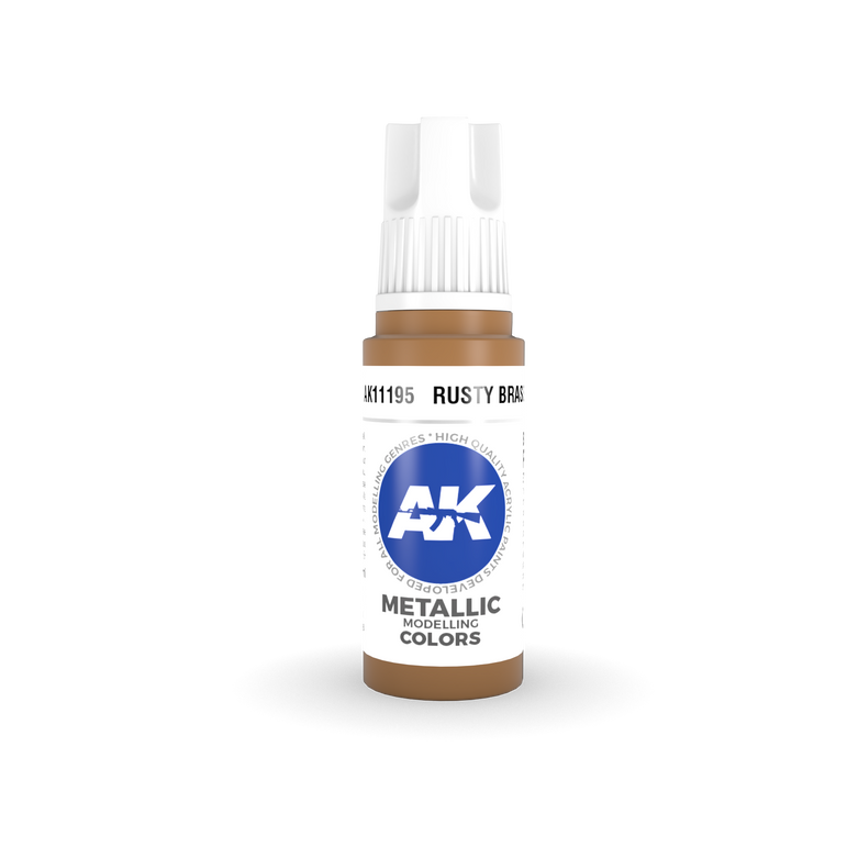 AK Interactive - 3GEN Acrylics - Rusty Brass AK11195