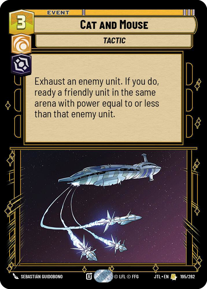 Cat and Mouse, Jump to Lightspeed Card Art