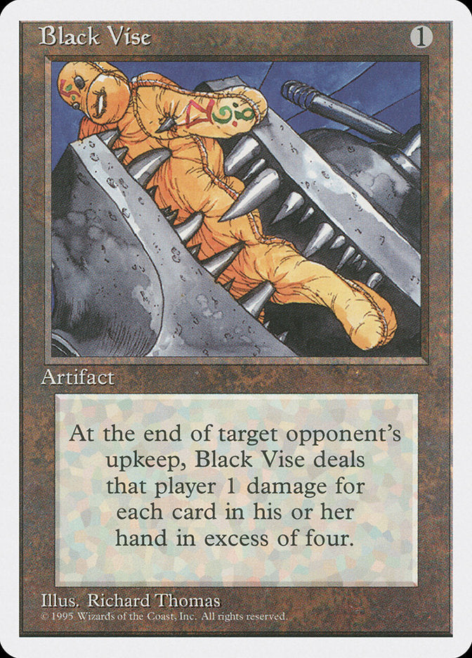 Black Vise, Fourth Edition Card Art