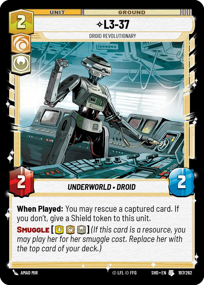 L3-37, Droid Revolutionary - Foil