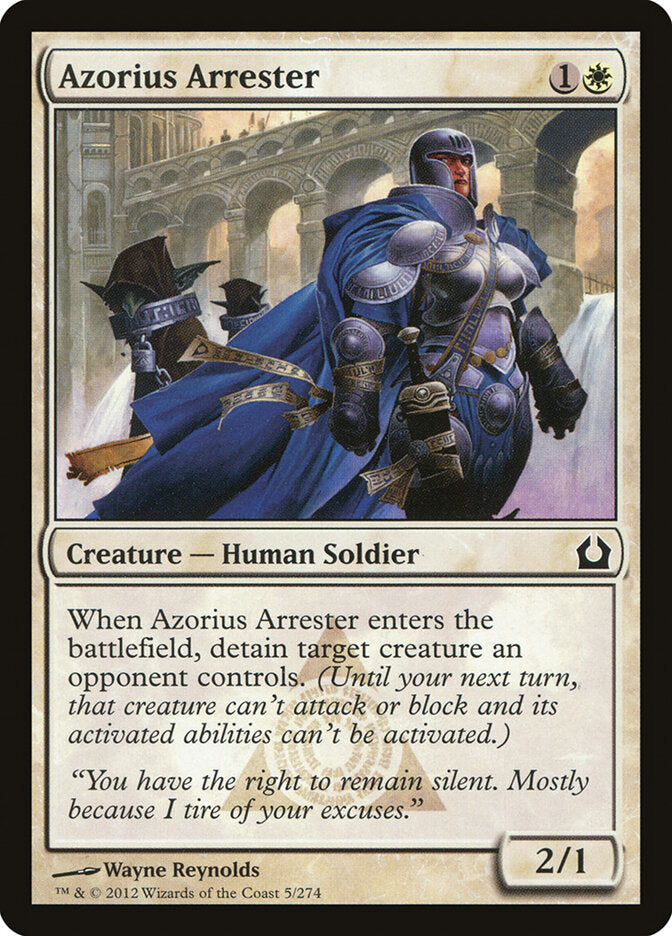 Azorius Arrester, Return To Ravnica Card Art