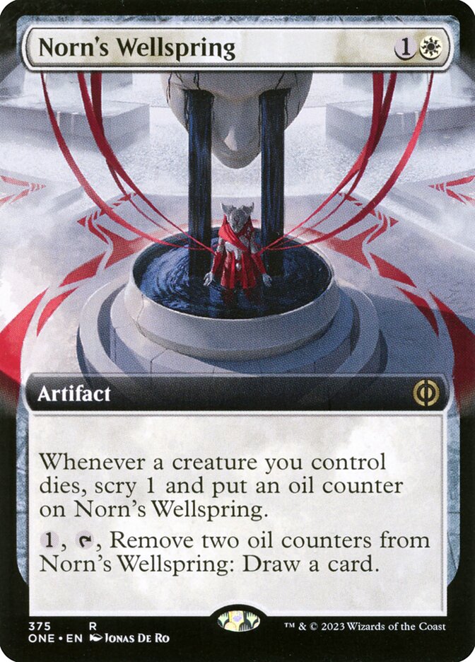 Norn's Wellspring, Phyrexia: all will be one Card Art