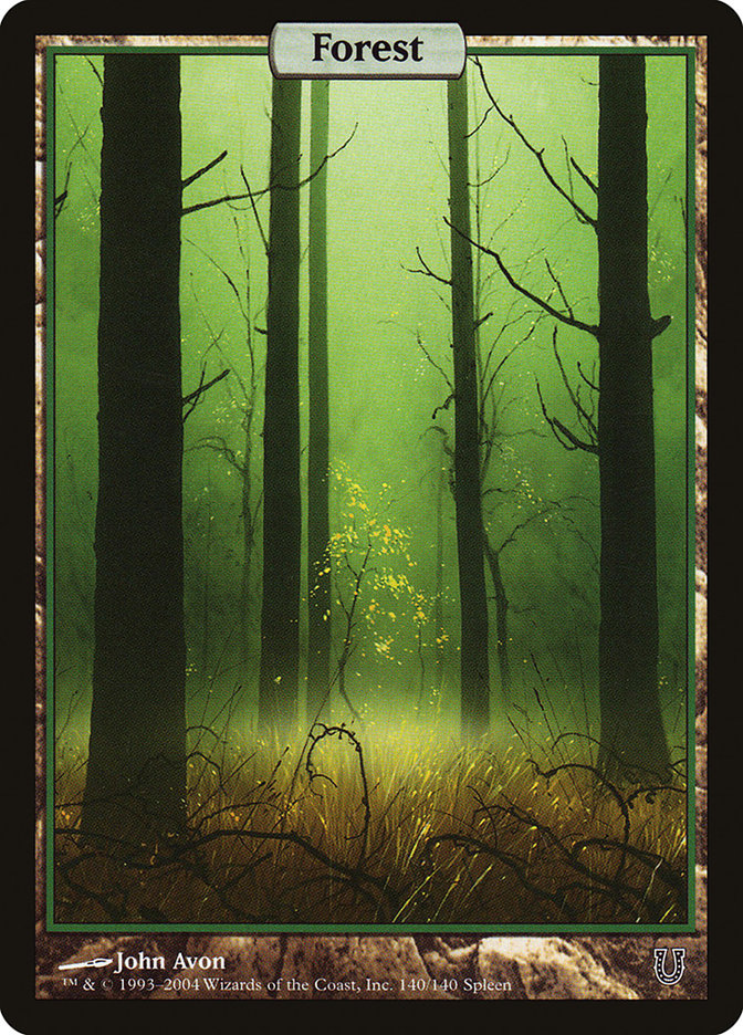 Forest, Unhinged Card Art