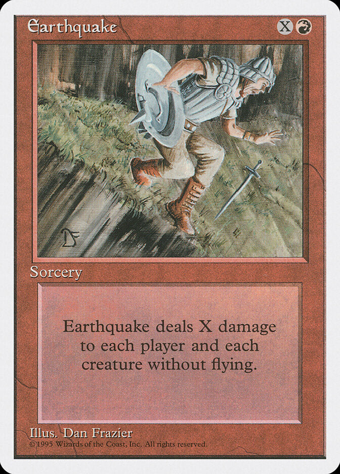 Earthquake, Fourth Edition Card Art