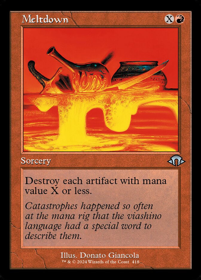 Meltdown, Modern Horizons 3 Card Art