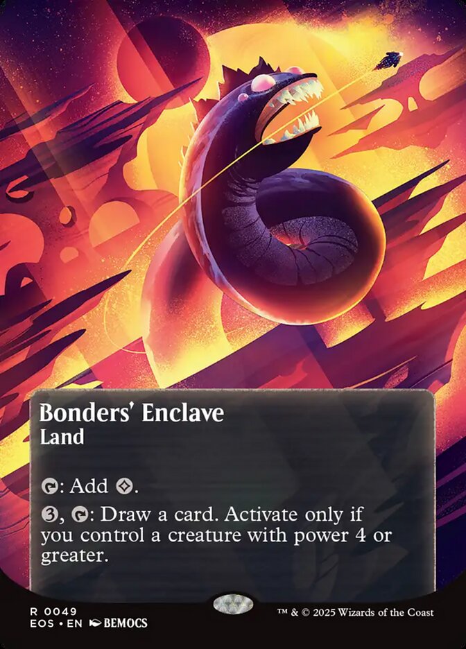 Bonders' Enclave, Edge Of Eternities: Stellar Sights Card Art