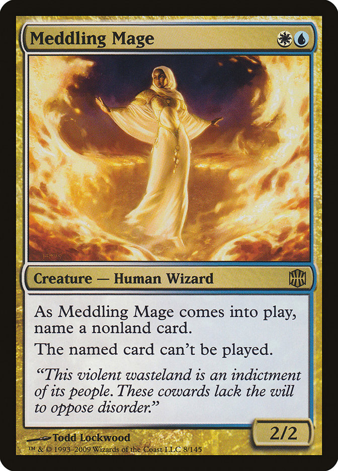 Meddling Mage, Alara reborn Card Art