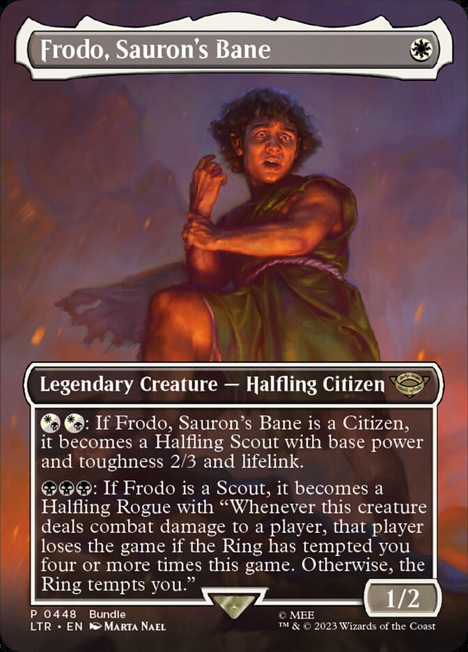 Frodo, Sauron's Bane - Foil