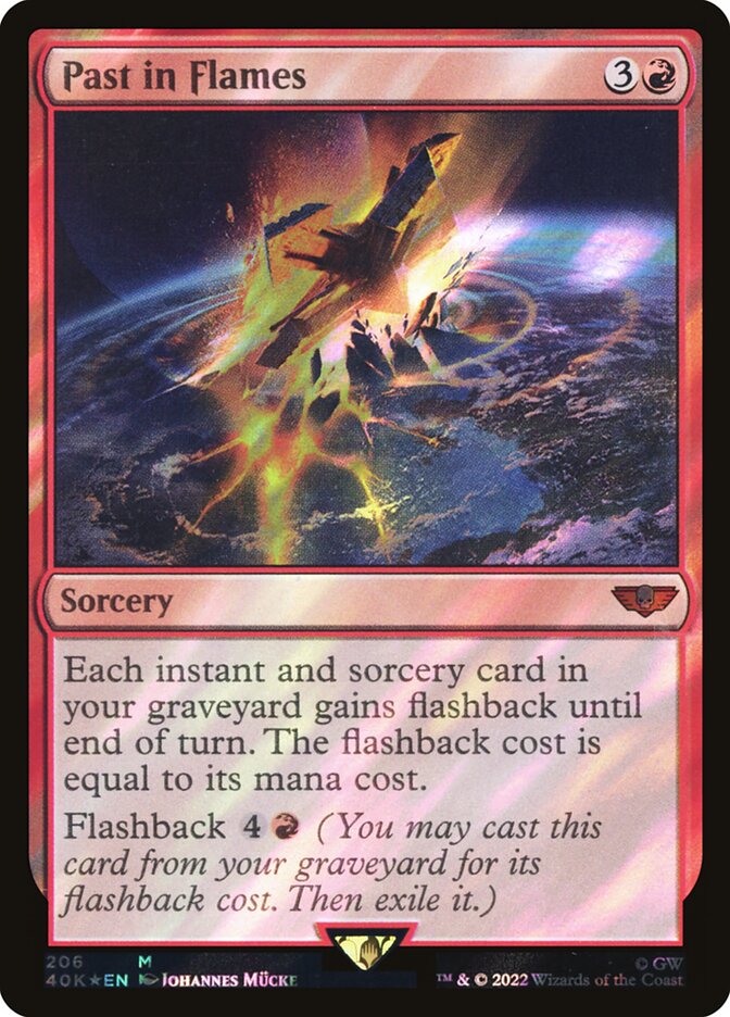 Past in Flames, Warhammer 40,000 commander Card Art