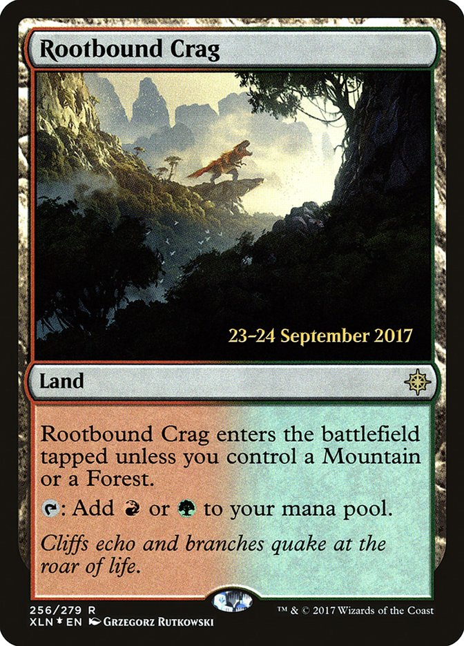 Rootbound Crag, Ixalan promos Card Art