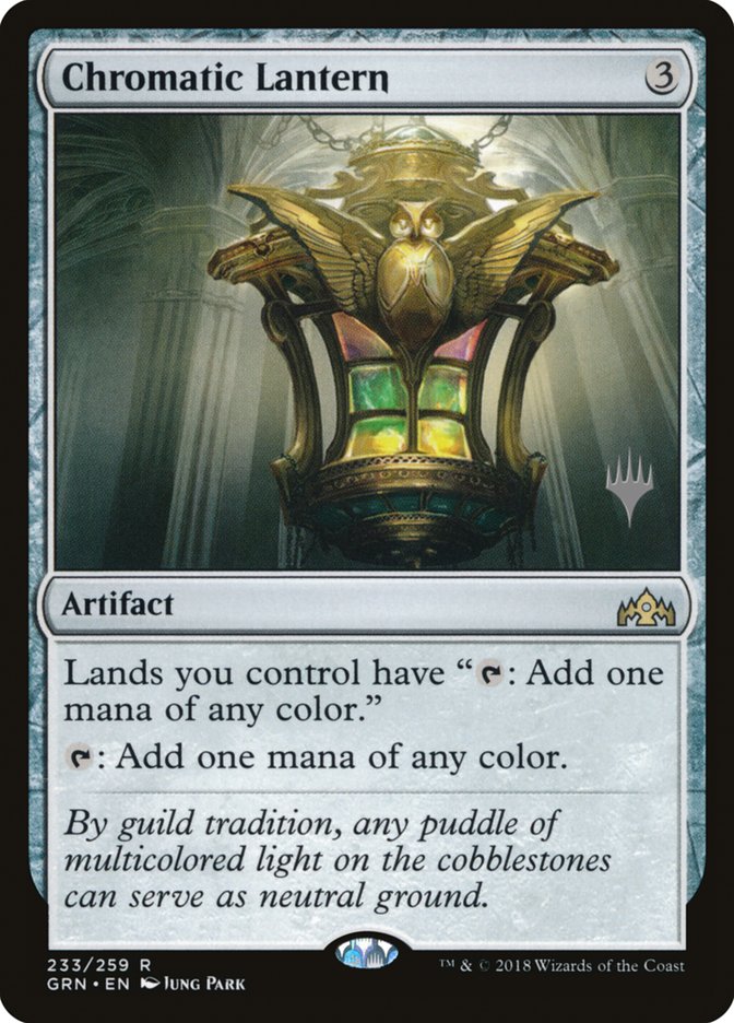 Chromatic Lantern, Guilds Of Ravnica Promos Card Art