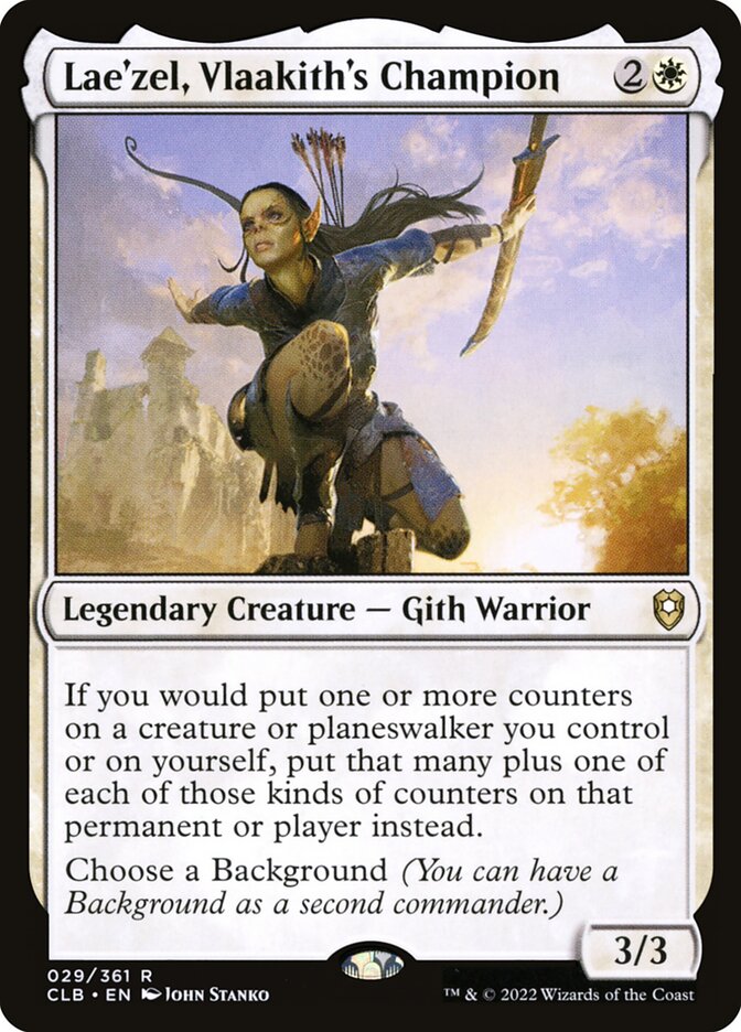 Lae'zel, Vlaakith's Champion, Commander legends: battle for baldur's gate Card Art