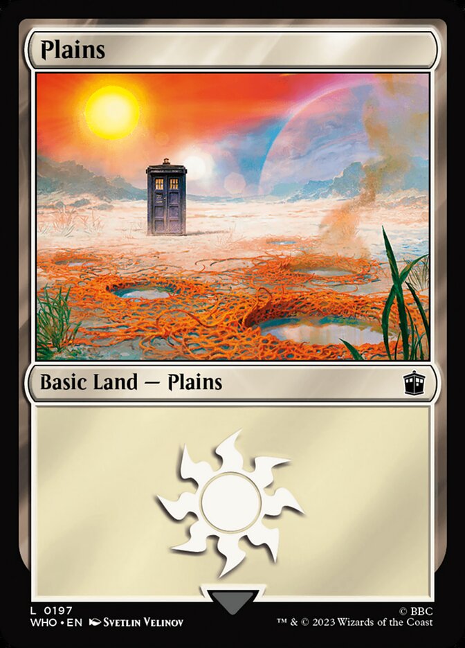 Plains, Doctor Who Card Art