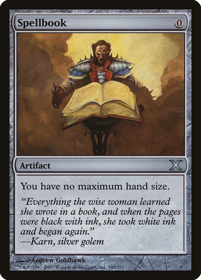 Spellbook, Tenth Edition Card Art