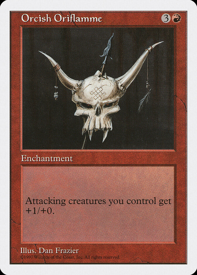 Orcish Oriflamme, Fifth Edition Card Art