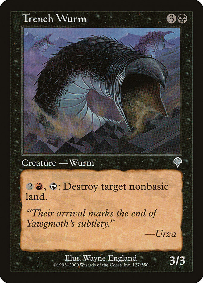 Trench Wurm - Foil