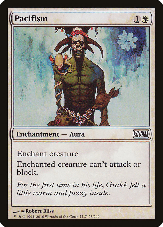 Pacifism, Magic 2011 Card Art
