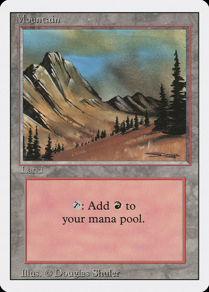 Mountain, Revised edition Card Art