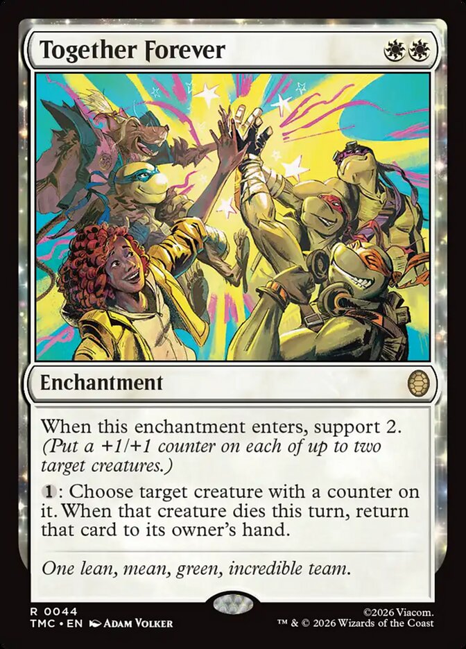 Together Forever, Teenage Mutant Ninja Turtles Eternal Card Art