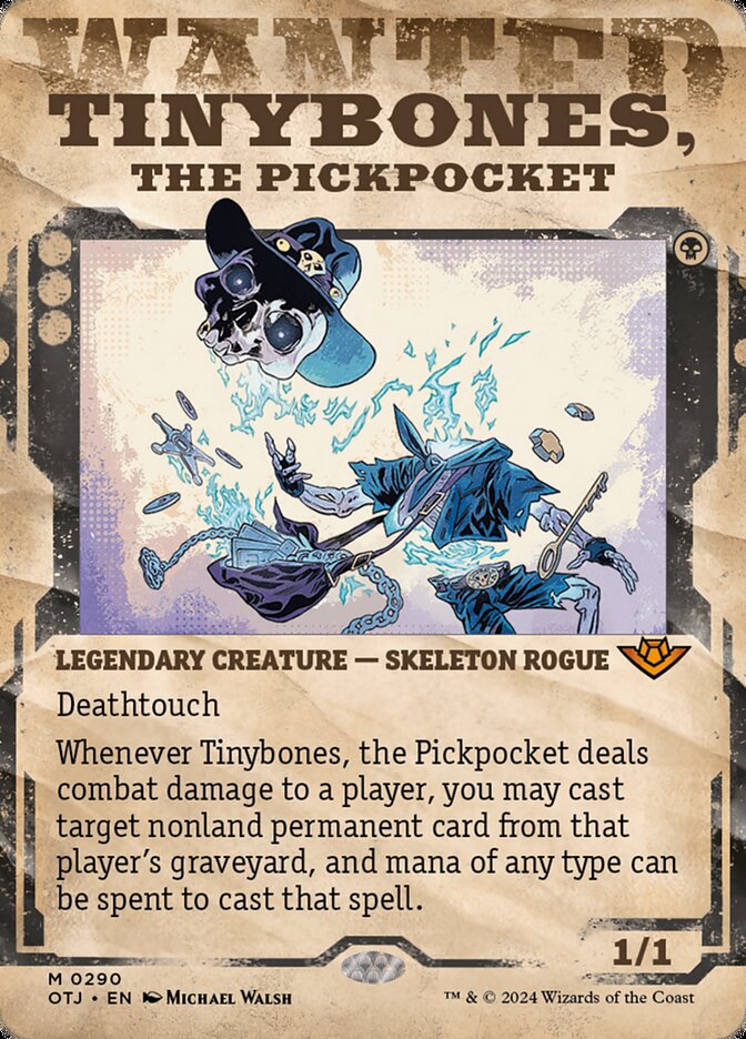 Tinybones, the Pickpocket, Outlaws of thunder junction Card Art