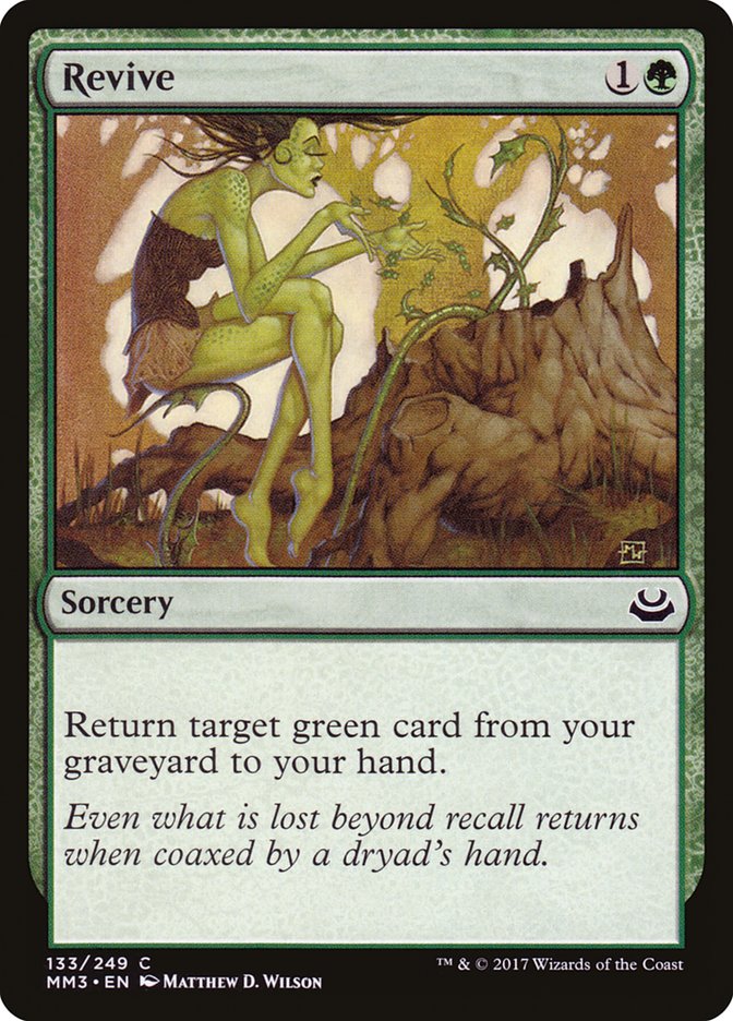 Revive, Modern masters 2017 Card Art