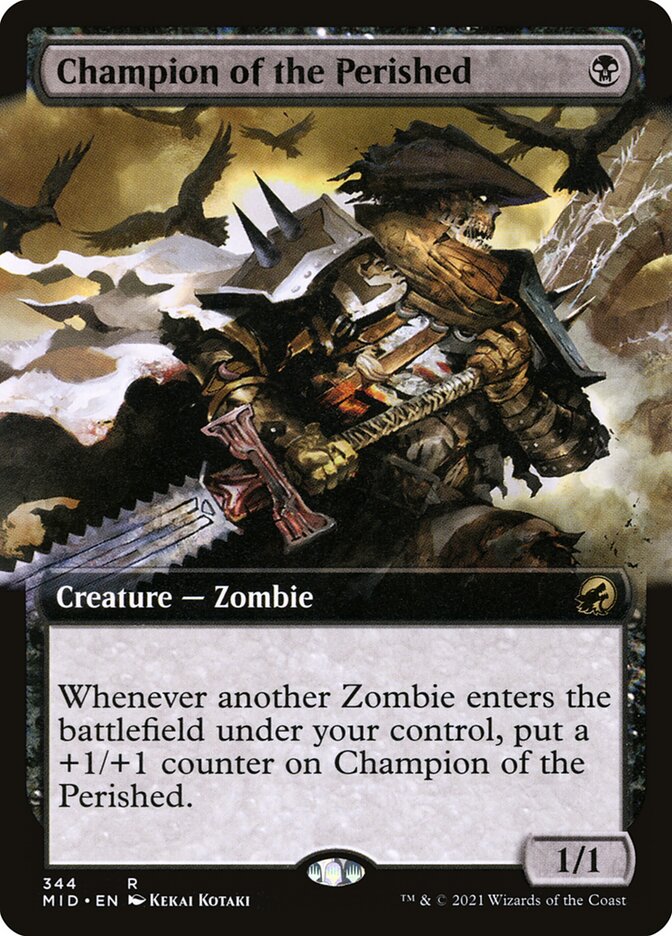Champion of the Perished, Innistrad: Midnight Hunt Card Art
