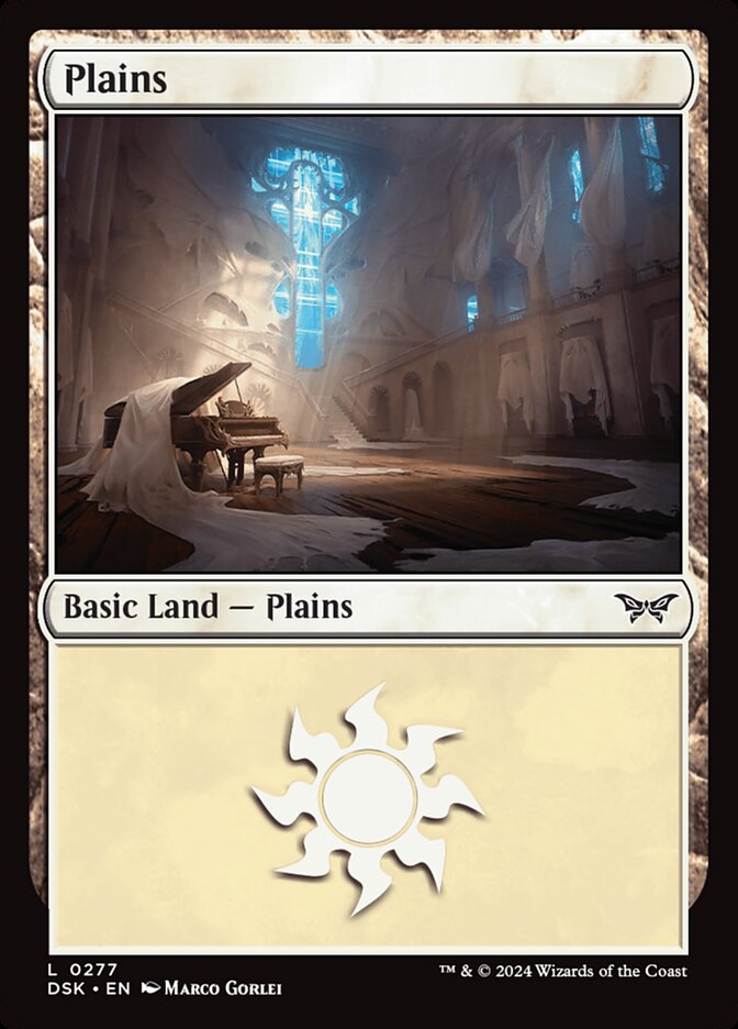 Plains, Duskmourn: House Of Horror Card Art