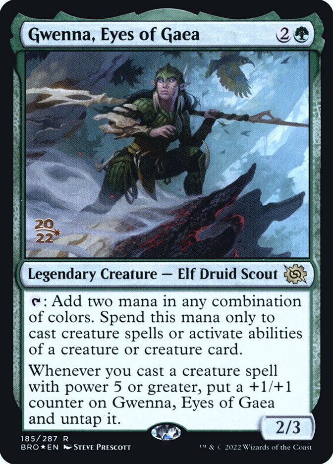 Gwenna, Eyes of Gaea, The Brothers' War Promos Card Art