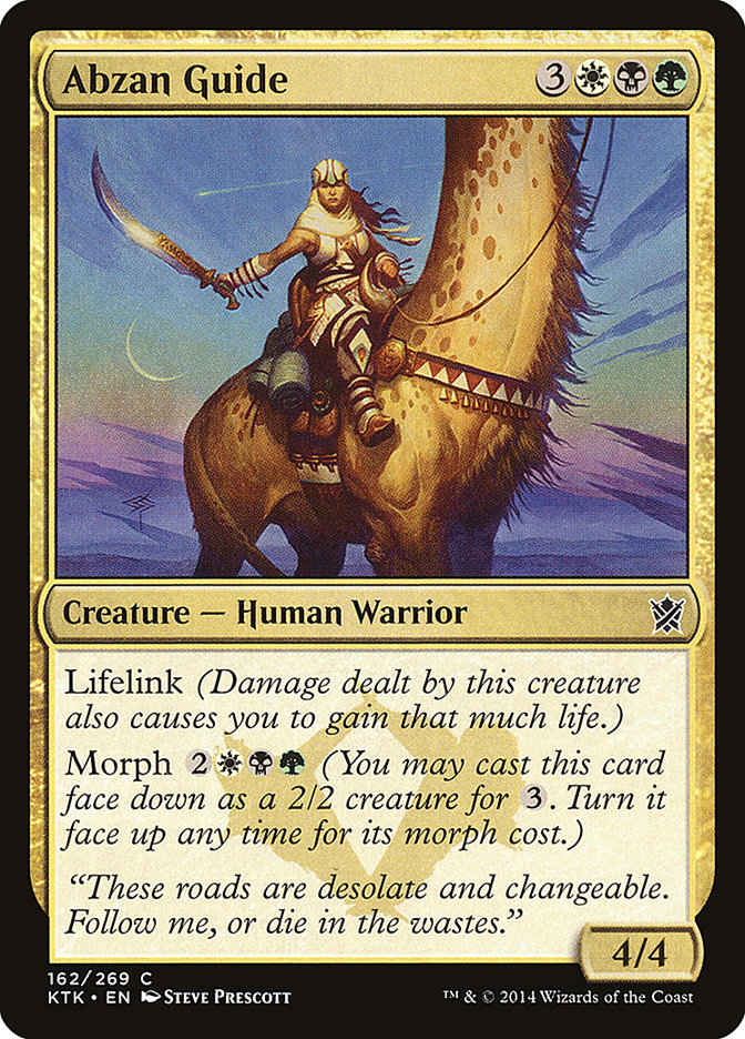 Abzan Guide, Khans Of Tarkir Card Art