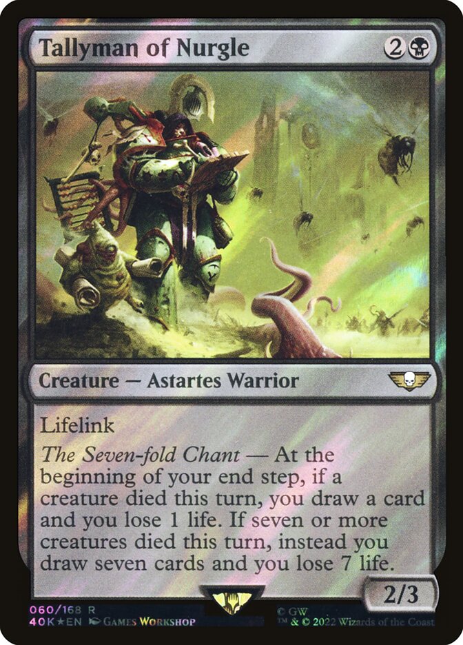 Tallyman of Nurgle - Surge Foil