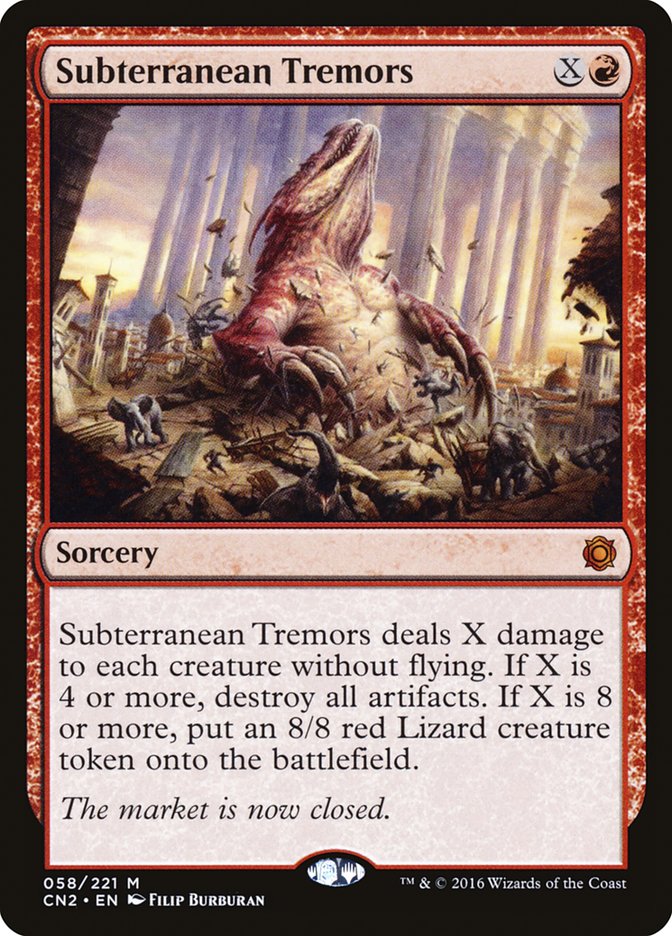 Subterranean Tremors, Conspiracy: Take The Crown Card Art