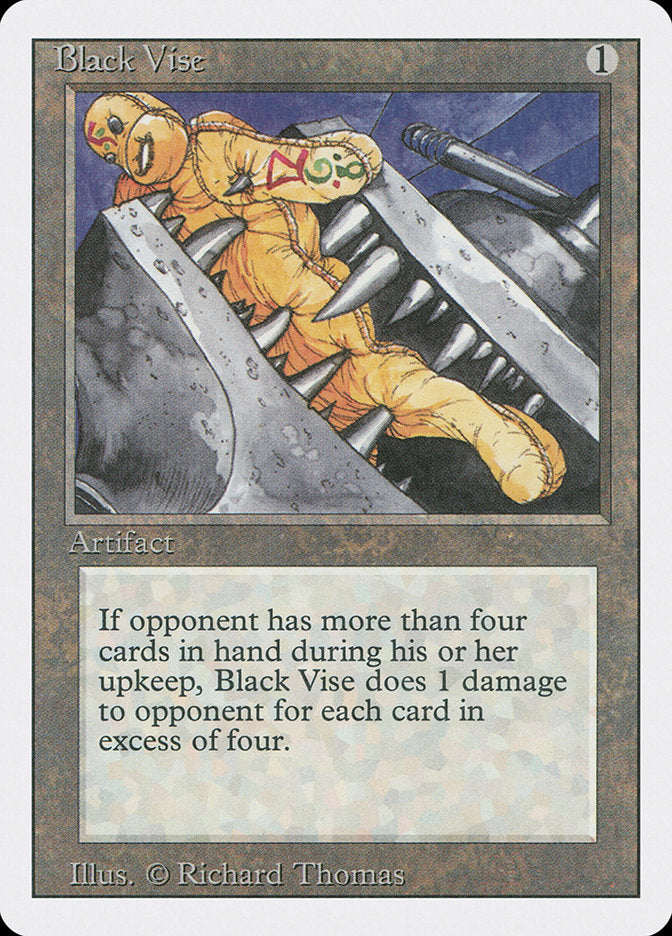 Black Vise, Revised edition Card Art