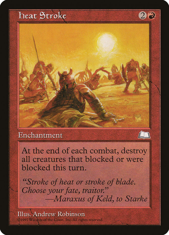 Heat Stroke, Weatherlight Card Art
