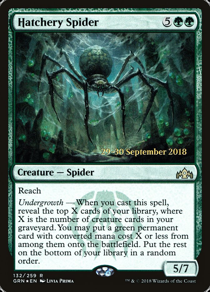 Hatchery Spider, Guilds of ravnica promos Card Art