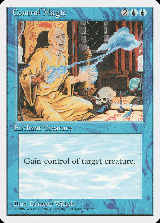 Control Magic, Fourth edition Card Art